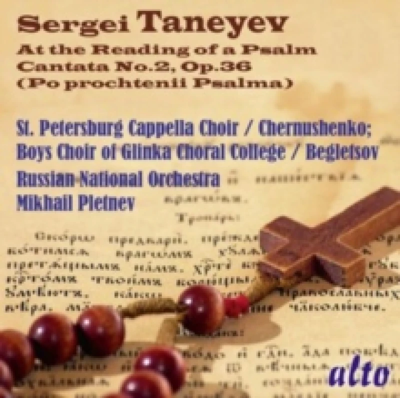 Image of Sergei Taneyev: At the Reading of a Psalm Cantata No. 2, Op. 36 CD / Album