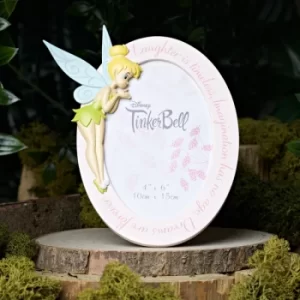 Image of Disney Tinkerbell Resin Oval Photo Frame