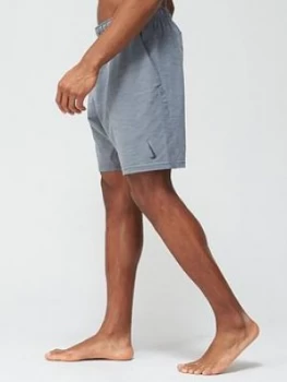 Image of Nike Training Yoga Hyperdry Shorts - Grey