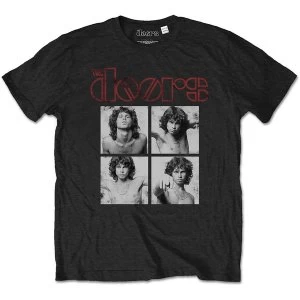 Image of The Doors - Boxes Unisex Medium T-Shirt - Black