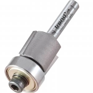 Image of Trend Bearing Guided Trimmer Router Cutter for Veneer 19mm 14mm 1/4"