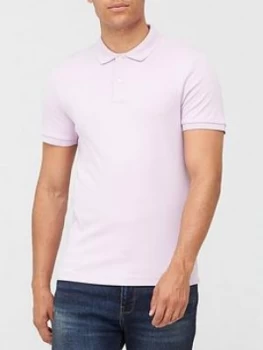 Image of Selected Homme Paris Polo Shirt - Pink