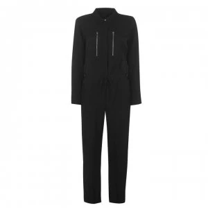 Image of DKNY Utility Jumpsuit - BLACK