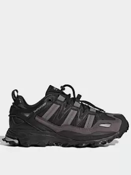 Image of adidas Originals Hyperturf Trainers - Black/Grey, Size 8, Women
