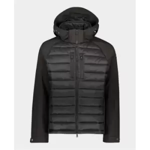 Image of Paul And Shark Mix Media Jacket - Black
