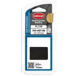 Image of Hahnel HL-HL-T190 Battery (Panasonic HL-T190)
