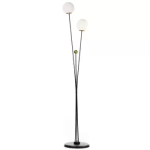 Image of Onli Billo Multi Arm Floor Lamp Black, Brass