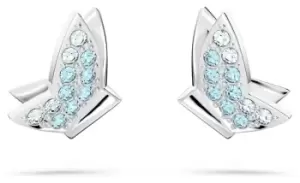 Image of Swarovski 5662183 Lilia Butterfly Stud Earrings Rhodium Jewellery