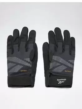 Image of Reebok United By Fitness Training Gloves, Black Size M Men