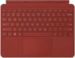 Image of Microsoft Surface Go Type Cover in Poppy Red