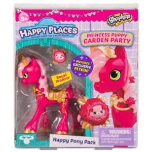 Image of Shopkins - Happy Places Season 4 Royal Prancer Doll - Princess Puppy Garden Party Playset