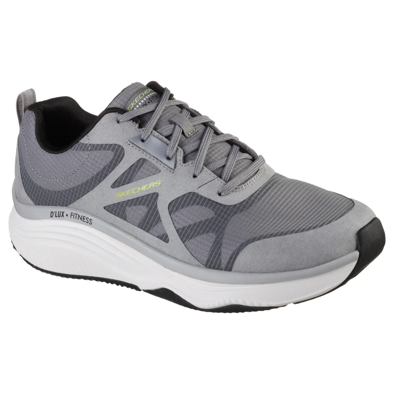 Image of Skechers Dlux Fit Training Shoes Mens - Grey Grey 6