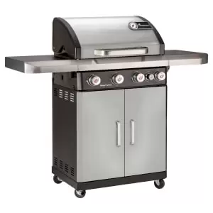 Image of Landmann Rexon 4.1 Gas BBQ Stainless Steel Garden & Outdoor