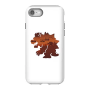 Image of Nintendo Super Mario Bowser Silhouette Phone Case - iPhone 8 - Tough Case - Gloss