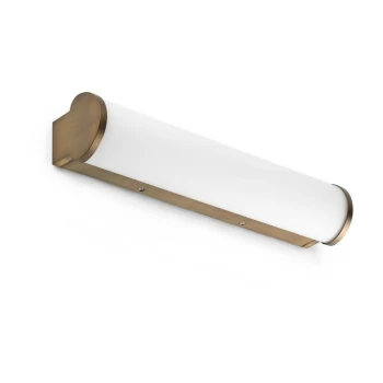 Image of Faro DANUBIO - Integrated LED Bathroom Over Mirror Light Bronze, 2700K, IP44