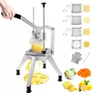 Image of VEVOR Commercial Chopper Commercial Vegetable Chopper with 4 Blades Fruits Dicer