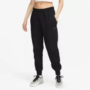 Image of Nike Sportswear Tech Fleece Womens Mid-Rise Joggers - Grey