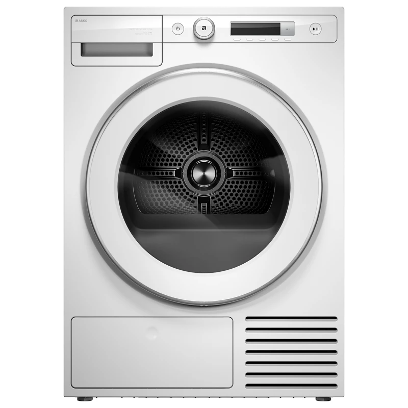 Image of Asko T309HCW.UK 9KG Logic Heat Pump Tumble Dryer - White T309HCW.UK