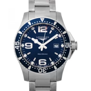 Image of HydroConquest Quartz Blue Dial Mens Watch