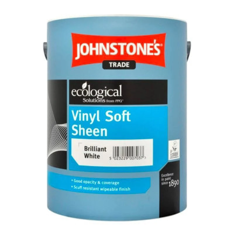 Image of Johnstone's Trade Johnstones Trade Soft Sheen Brilliant White 5L