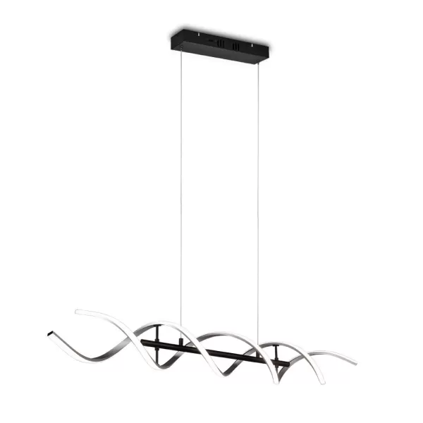 Image of Sequence Modern Bar Pendant Ceiling Light Brushed aluminium 2300-3000-4000K