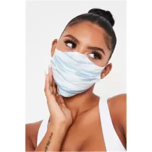 Image of I Saw It First Tie Dye Face Mask - Blue