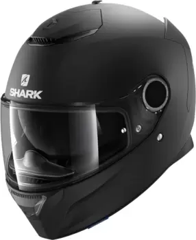 Image of Shark Spartan Blank Mat Helmet, black, Size 2XL, black, Size 2XL