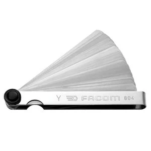 Image of Facom 804.SL Round Tip Feeler Gauge, Long Blade