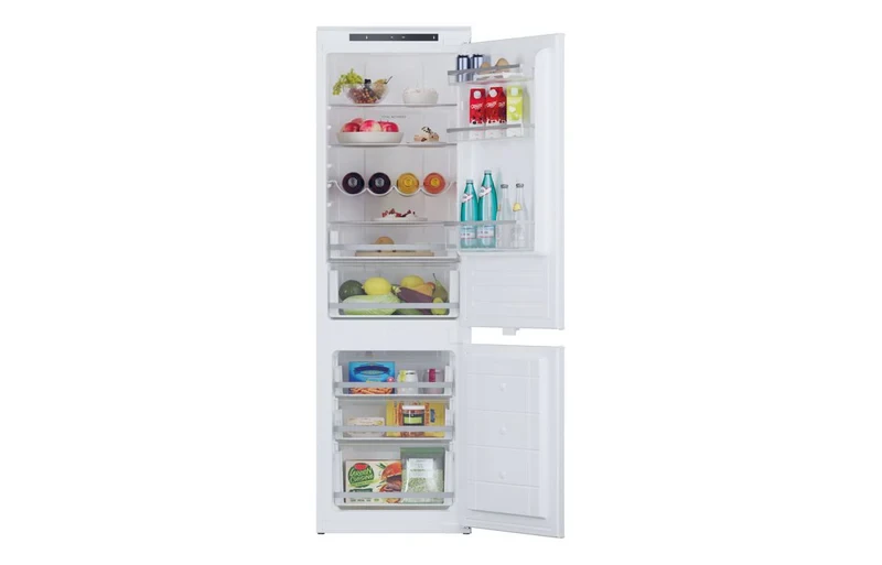 Image of Candy CBBMT18EK - White 70/30 Integrated frost free Fridge Freezer - 177L Fridge/67L Freezer - E energy
