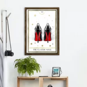 Image of MZM784 Multicolor Decorative Framed MDF Painting