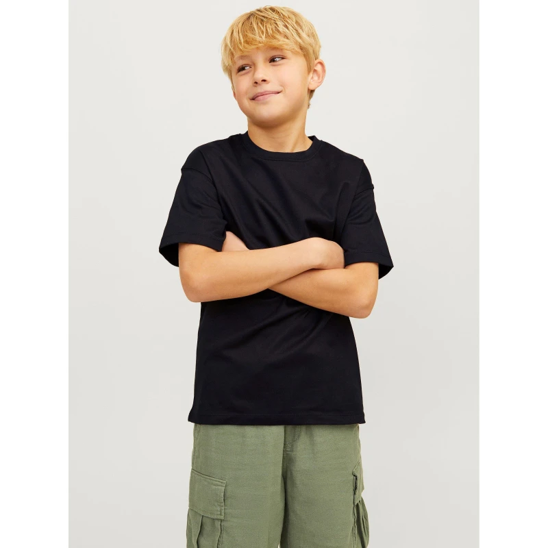 Image of Jack and Jones Regular Fit T-Shirt Juniors - Black 9 - 10 Years