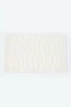 Image of Memory Foam Pebble Design Bath Mat