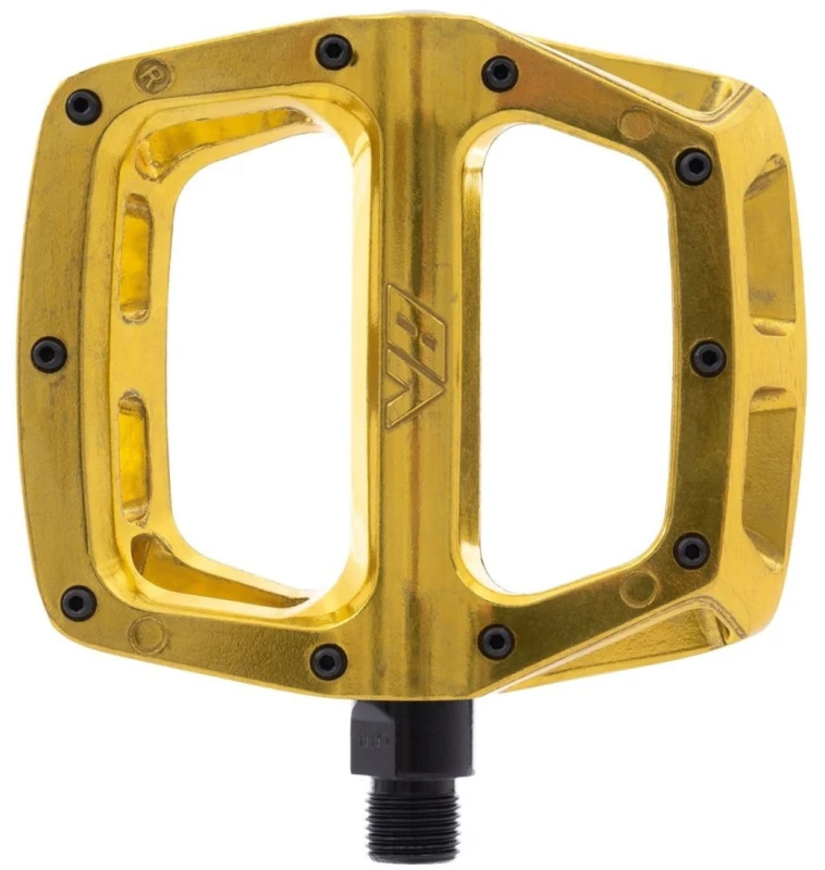 Image of DMR V8 Flat Pedals One Size Gold - Cycles UK
