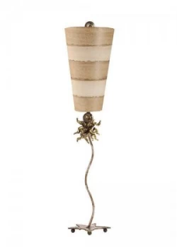 Image of 1 Light Table Lamp Creme, Tan, E27