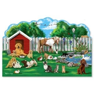 Image of Melissa and Doug Pet Party Shaped Puzzle 32 Pieces