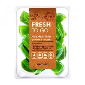 Image of TONYMOLY Fresh To Go Aloe Sheet Mask Moisturizing 22g