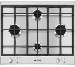 Image of SMEG Cucina P260XGH 4 Burner Gas Hob