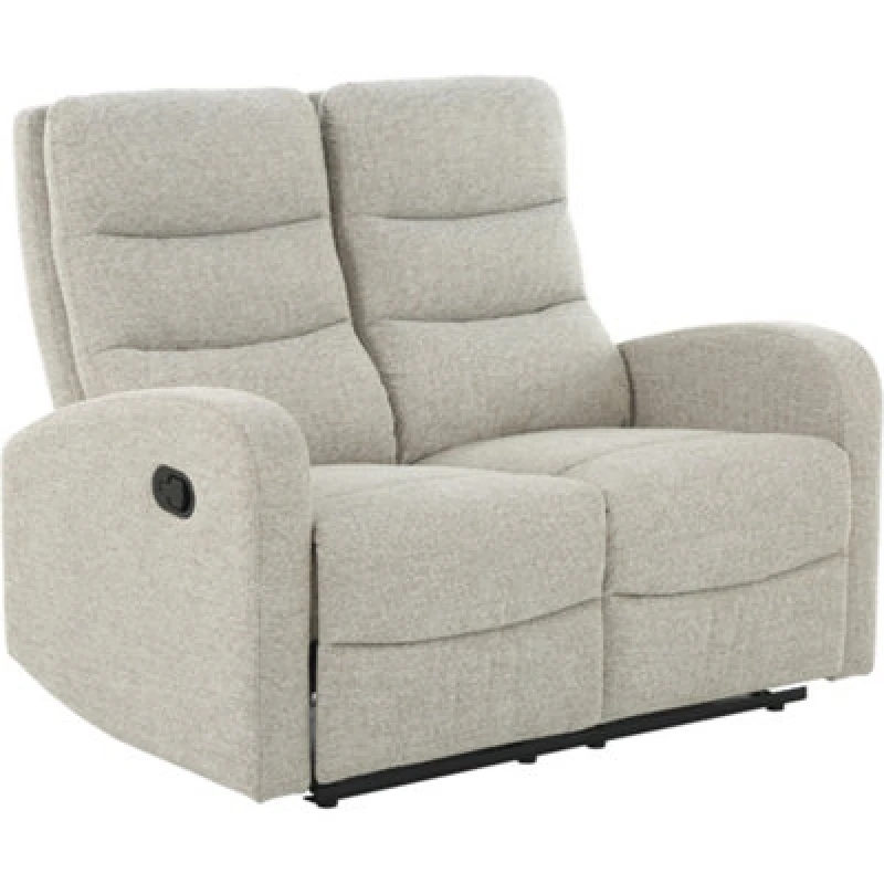 Image of Dorel Rena 2Seater Man Recl Natural Fabric, Brown 1082057UK