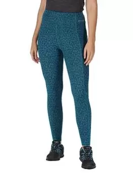 Image of Regatta Holeen Legging Ii, Blue, Size 14, Women