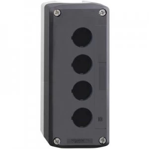 Image of Schneider Electric XALD04 Enclosure 4 installation slots Blank Dark grey, Light grey