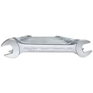 Image of Gedore 6077620 Double-ended open ring spanner set 10 Piece 6 - 32mm DIN 3110