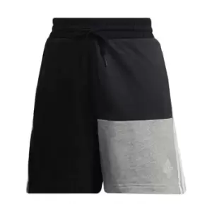 Image of adidas Essentials 3-Stripes Colorblock Oversized Shorts W - Multi