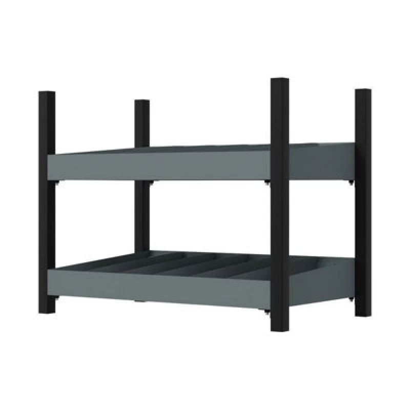 Image of Sealey Sealey APMRM4 Modular Racking Mid Unit 2 Compartment Shelves 580mm