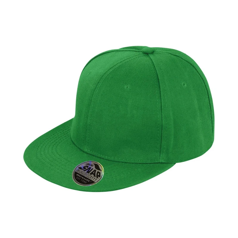Image of Result Result Men Original Bronx Snapback Cap in Emerald Emerald One Size Male 5063425915057