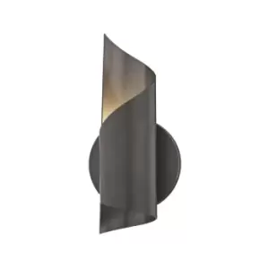 Image of Evie 1 Light Wall Sconce Old Bronze