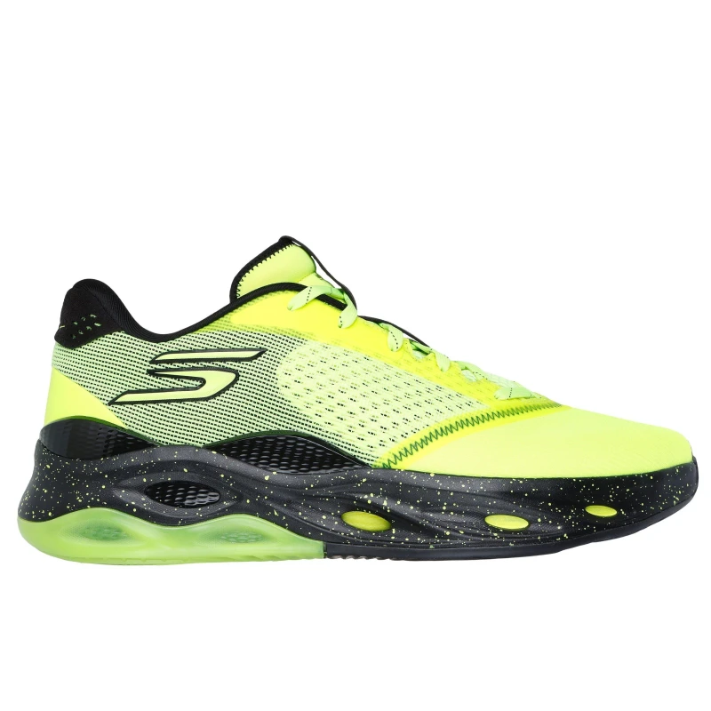 Image of Skechers Basketball Float Low Trainer Mens Yellow/Black male 10 (45)