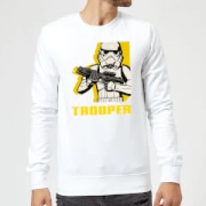 Image of Star Wars Rebels Trooper Sweatshirt - White - M