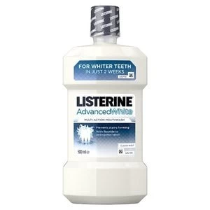 Image of Listerine Advanced White Mouthwash 500ml