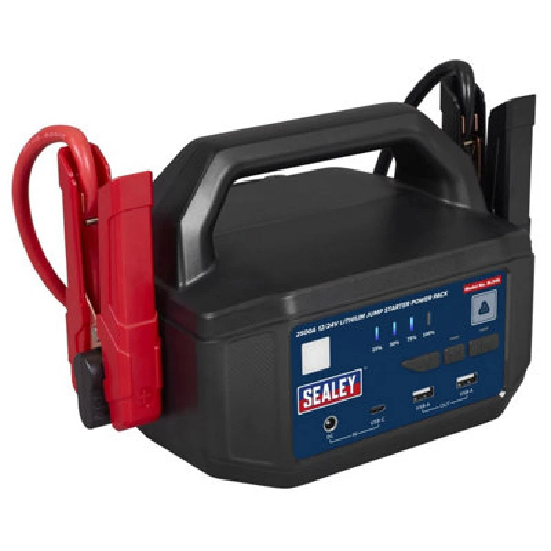 Image of Sealey SL34S 2500A 12/24V Lithium Jump Starter Power Pack - Sealey SEAL_SL34S