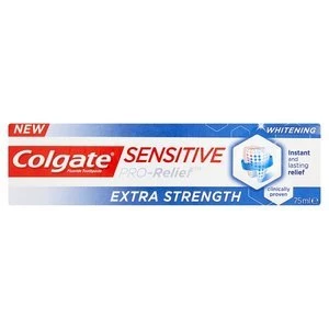 Image of Colgate Sensitive Pro Relief Plus Whitening Toothpaste 75ml